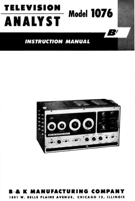 B&K Model 1076 Analyst